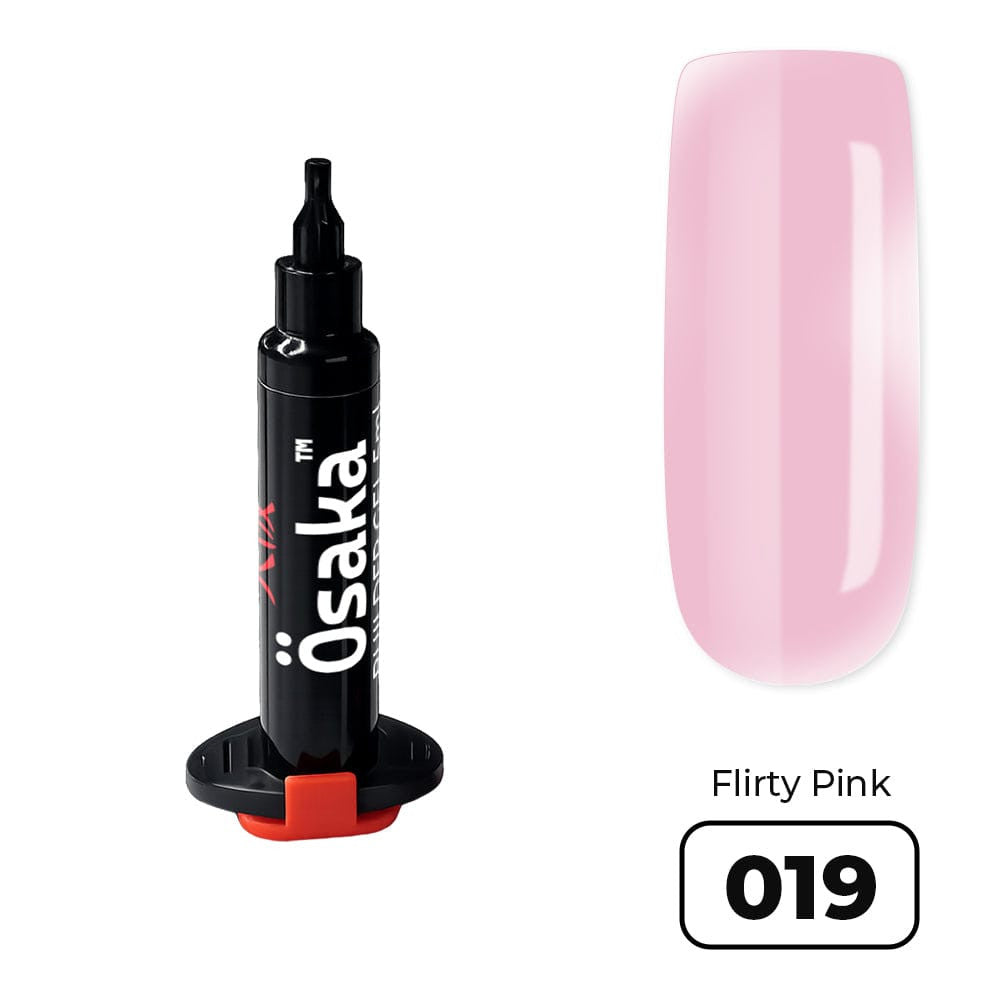Osaka Гель для моделирования в шприце, 5 мм, Flirty Pink 019