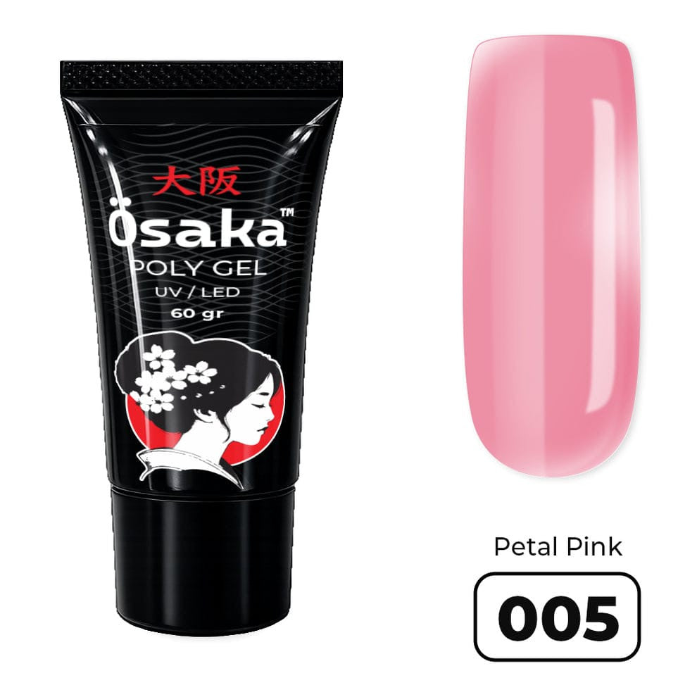 TM Osaka, Polygel Tube 60 gr, Petal Pink 005