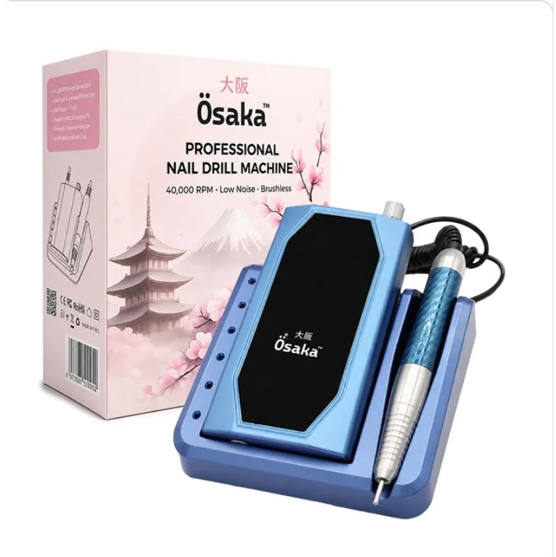 מכונת שיוף מקצועית Osaka נטענת 40,000 סל״ד עם מנוע Brushless