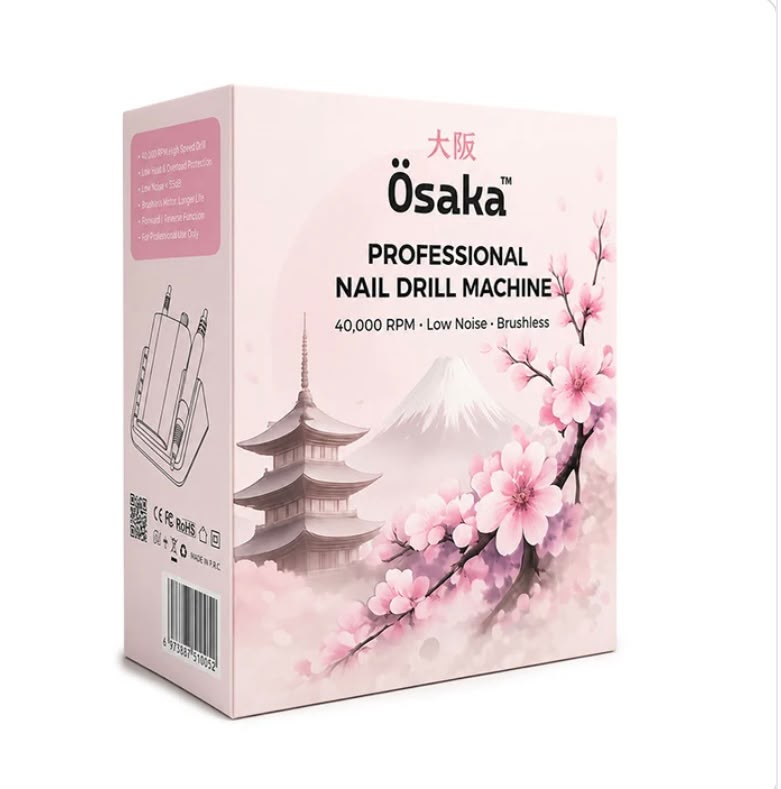 מכונת שיוף מקצועית Osaka נטענת 40,000 סל״ד עם מנוע Brushless