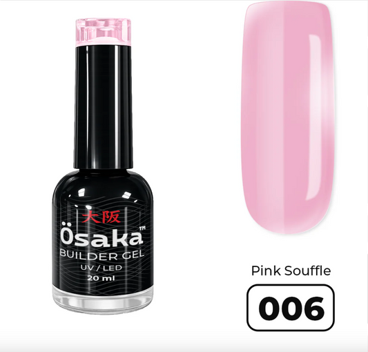 Brush Builder Gel Pink Souffle 006, 20 ml- Osaka