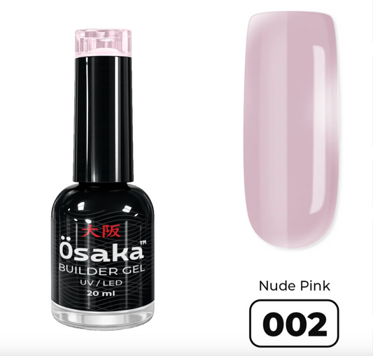 Brush Builder Gel Nude Pink 002 - 20 ml, Osaka