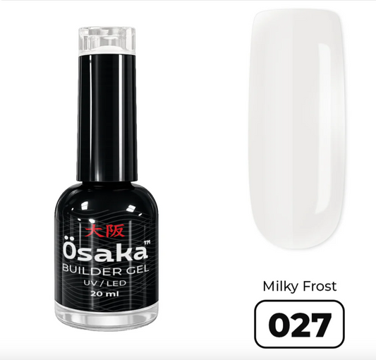 Brush Builder Gel Milky Frost 027 - 20 ml, Osaka