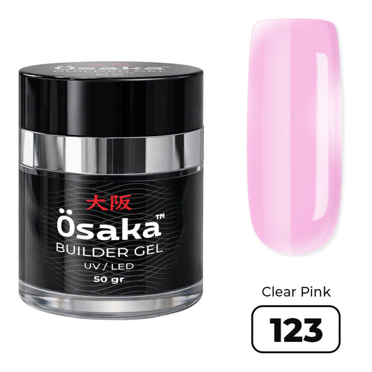 Builder Gel Osaka - Clear Pink 123 -  50gr