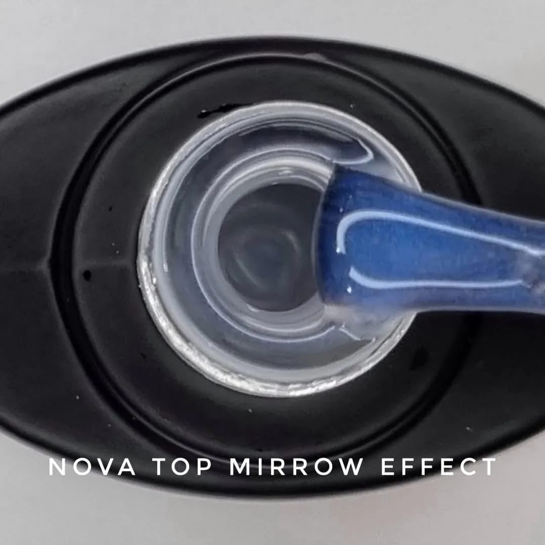 Nova Top - Mirrow Effect , 12 ml, Wipe Off
