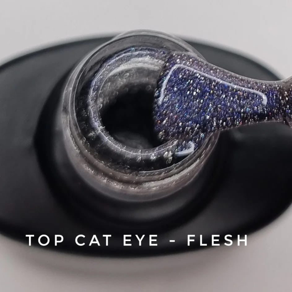 Top - Cat eye- Flesh , 15 ml, Wipe Off