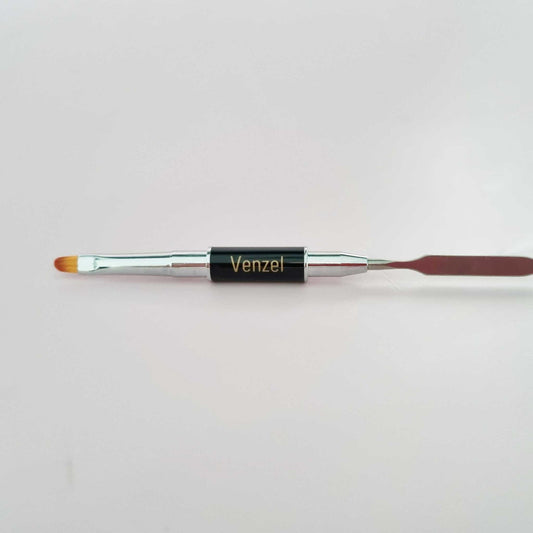 Кисть для полигеля "Venzel" , двухстороняя