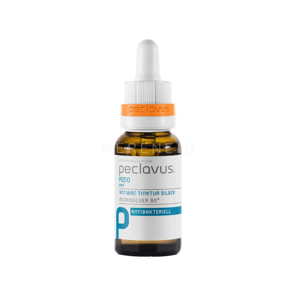 peclavus® PODOmed - AntiBAC Silver Tincture - 20 ml •
