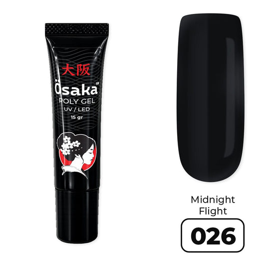 PolyGel Tube -Midnight Flight 026 - 15 gr Osaka