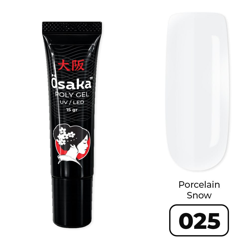 PolyGel Tube -Porcelain Snow  025 -15 gr Osaka