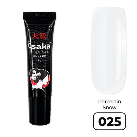 PolyGel Tube -Porcelain Snow  025 -15 gr Osaka