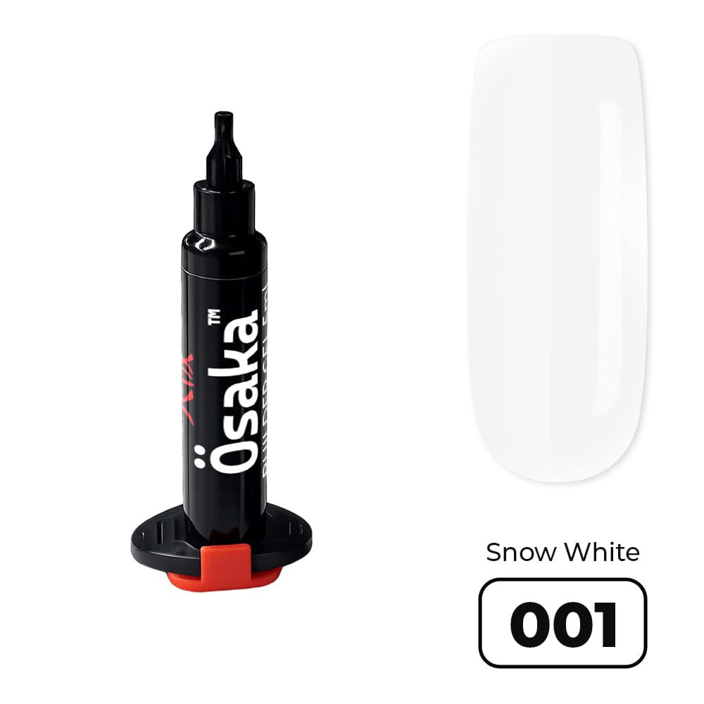TM Osaka Гель для моделирования в шприце, 5 мм, Snow White 001