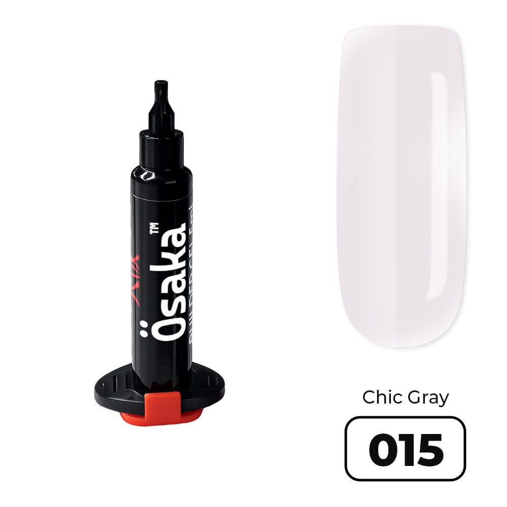 TM Osaka Гель для моделирования в шприце, 5 мм, Chic Grey, 015